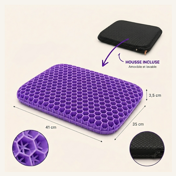 Coussin Gel Ergonomique Frelsi™