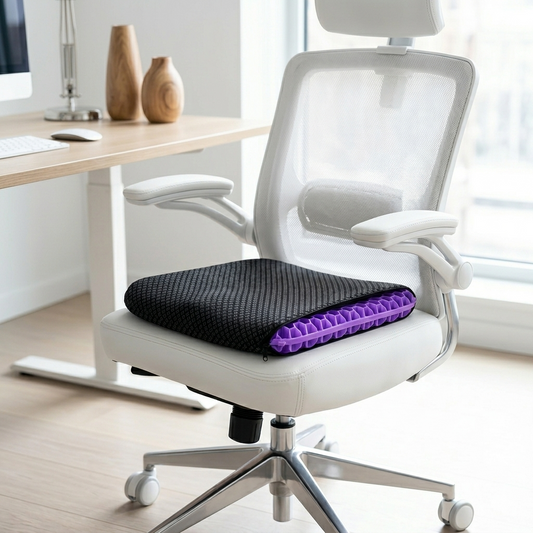 GéloSit™ — Gel Seat Cushion for Back, Coccyx & Sciatica Relief